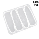 Silicone Resin Molds DIY Hair Pin Jewelry Casting Mold Making Tools