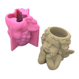 Silicone Resin Molds for Succulent Plants Pot Flower Pot Pen Holder