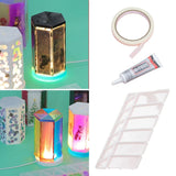 Hexagonal Lantern Silicone Resin Mold DIY Crafts