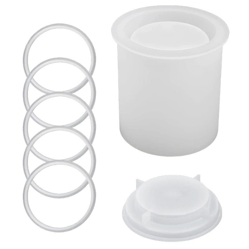 Silicone Resin Storage Box Mold Pen Holder Candle Cup Mould