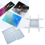 Silicone Resin Tray Mold for DIY Vanity Tray Jewelry Tray Serving Board