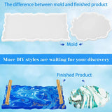 Silicone Resin Tray Molds Coaster Handles