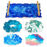 Silicone Resin Tray Molds Coaster Handles