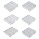 Silicone Resin Tray Molds Diamond Bottom Epoxy Mold DIY Ashtray Decor