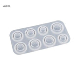 Silicone Ring Mold for DIY Crafts, Resin Rings Casting Mold