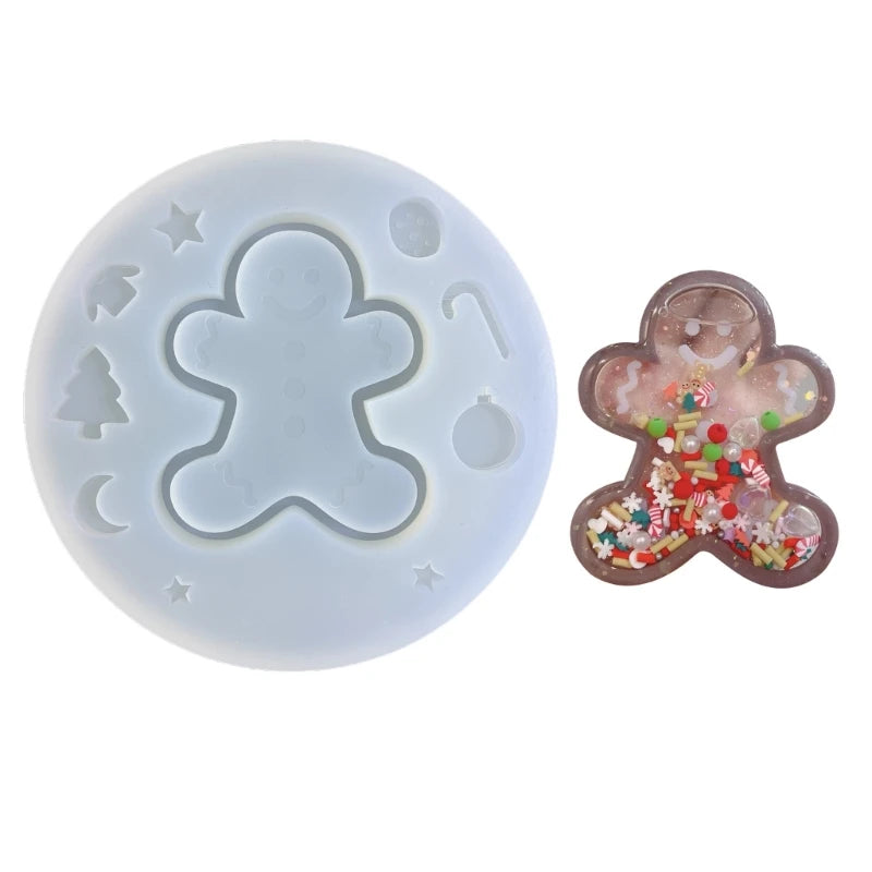 Silicone Shaker Molds Jewelry Pendant Making
