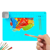Silicone Sheet for Crafts, Resin Jewelry Molds Mat, Epoxy Placemat