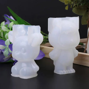 3D Animal Silicone Mold for DIY Jewelry Pendant Cake Fondant Decor