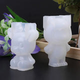 Silicone 3D Animal Mold Christmas DIY Jewelry Tools Cake Fondant Decor