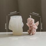 Small Angel Silicone Mold for Soap Candle Making