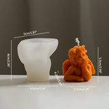 Small Angel Silicone Mold for Soap Candle Making
