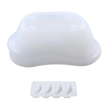 Silicone Soap Dish Mold Bathtub Shape with Stand Legs