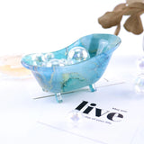 Silicone Soap Dish Mold Bathtub Shape with Stand Legs