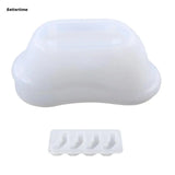 Silicone Soap Dish Mold Bathtub Shape Resin Soap Tray Mold