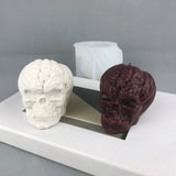 Halloween Skull Silicone Soap Molds
