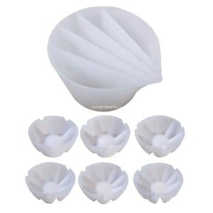 Silicone Split Cup 2-5 Chambers Reusable Pouring Divided Cups