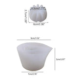 Silicone Split Cup 2-5 Chambers Reusable Pouring Divided Cups