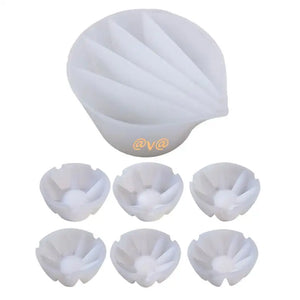 Silicone Pouring Divided Cups 2-5 Chambers