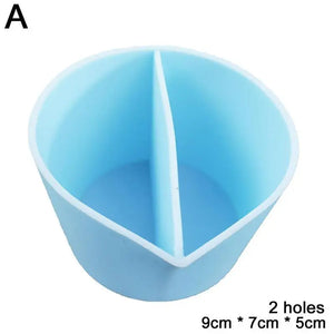 5-Channels Silicone Pour Cup for Paints & Resin Crafts