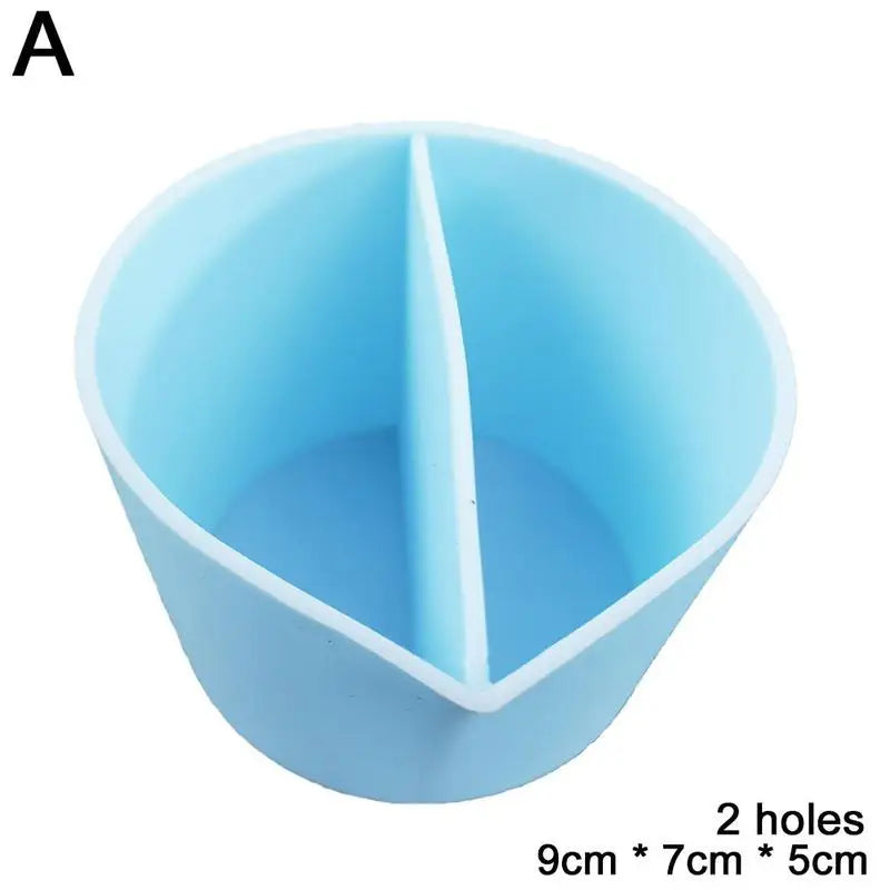 5-Channels Silicone Pour Cup for Paints & Resin Crafts