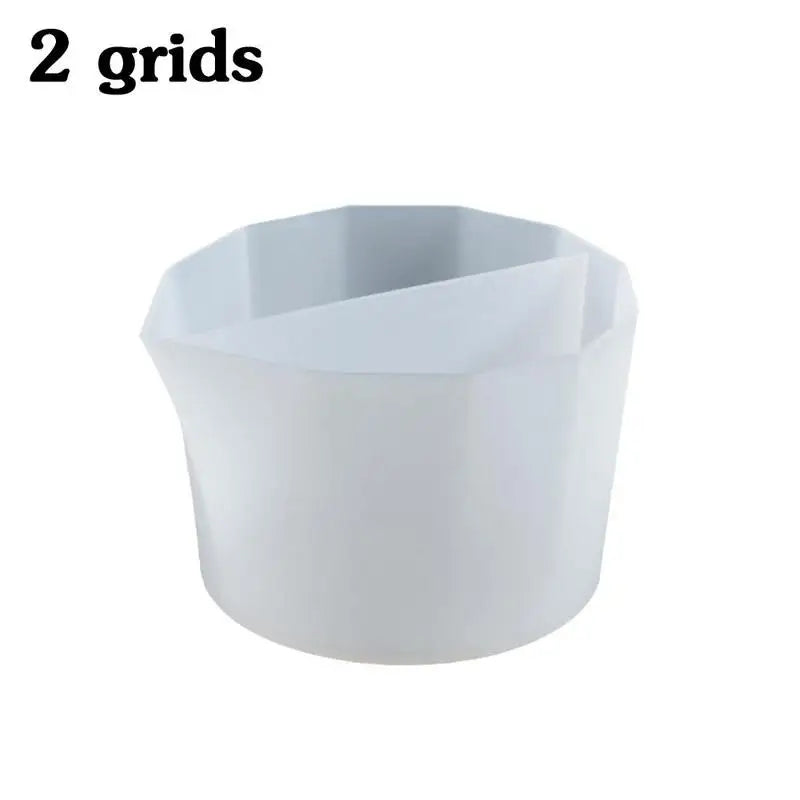 5-Channel Silicone Split Cup for Acrylic Paint Pouring