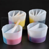 Silicone Split Cups for Paints Pouring Acrylic Paint Pour Cup