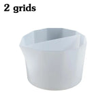 5-Channel Silicone Split Cup for Acrylic Paint Pouring