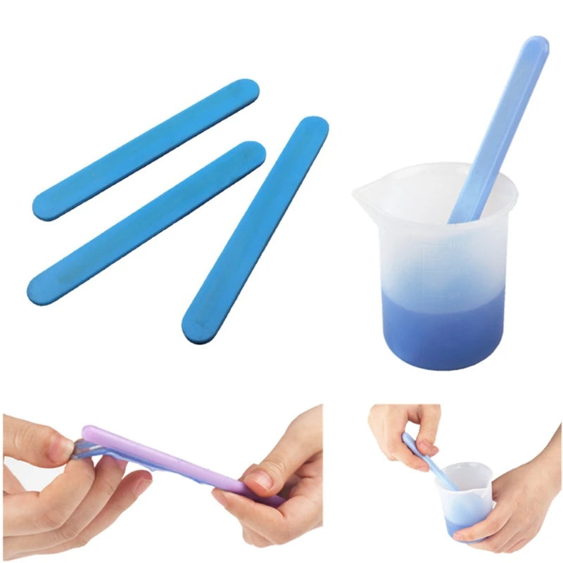 Silicone Stir Stick Mixing Rods for Resin Epoxy Paint