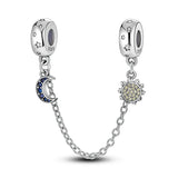 Silicone Stopper Bead Safety Chain Charm