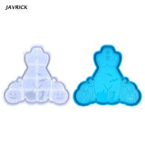 Silicone Storage Box Mold Fruit Resin Tray Halloween Woman Epoxy Mold
