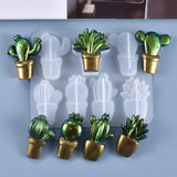 Silicone Succulents Epoxy Resin Molds for Jewelry Making