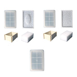 Silicone Tissue Box Mold Domino Jewelry Box DIY Crafts Home Decor