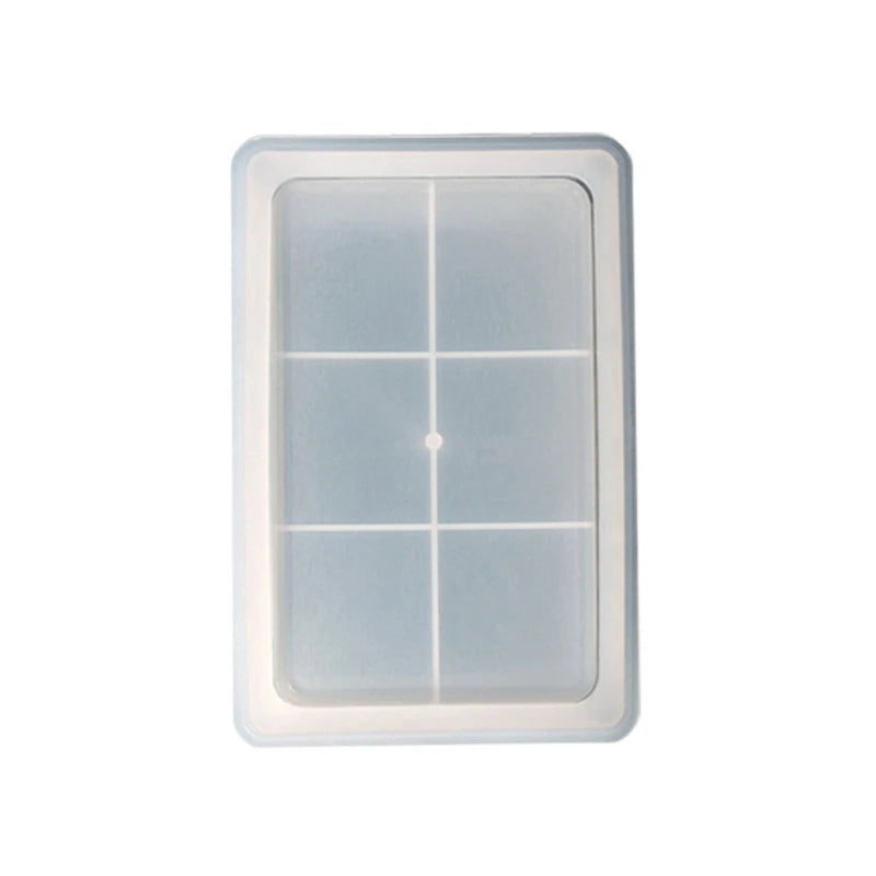 Silicone Tissue Box Mold Domino Jewelry Box DIY Crafts Home Decor