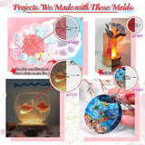 Silicone Tray Mold for Resin Casting, Round Serving Tray Mold, Home Decor