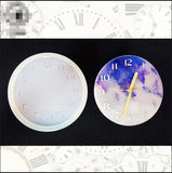 Silicone Mold for Resin Pendant Clock with Movements