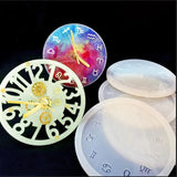 Silicone Mold for Resin Pendant Clock with Movements