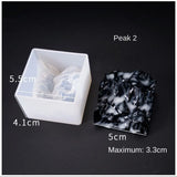 Mountain Silicone Mold for Epoxy Resin Crafts