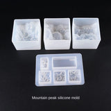 Mountain Silicone Mold for Epoxy Resin Crafts