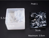 Mountain Silicone Mold for Epoxy Resin Crafts