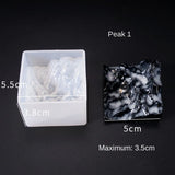 Mountain Silicone Mold for Epoxy Resin Crafts