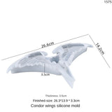 Epoxy Resin Crow Mold for Wall Art