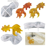 Koi Goldfish Silicone Mold for Epoxy Resin & Sugar Decorations