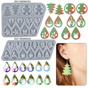 Christmas Silicone Mold for Epoxy Resin, Full Series for Accessories
