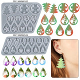 Christmas Silicone Mold for Epoxy Resin, Full Series for Accessories