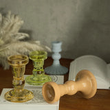 Roman Stripe Silicone Mold for Epoxy Resin Candle Table Decor