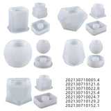 Diamond Section Silicone Mold for Epoxy Resin Perfume Bottle Storage