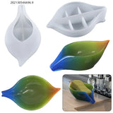 Silicone Leaf Mold for Epoxy Resin Bathroom Soap Box Ornament DIY
