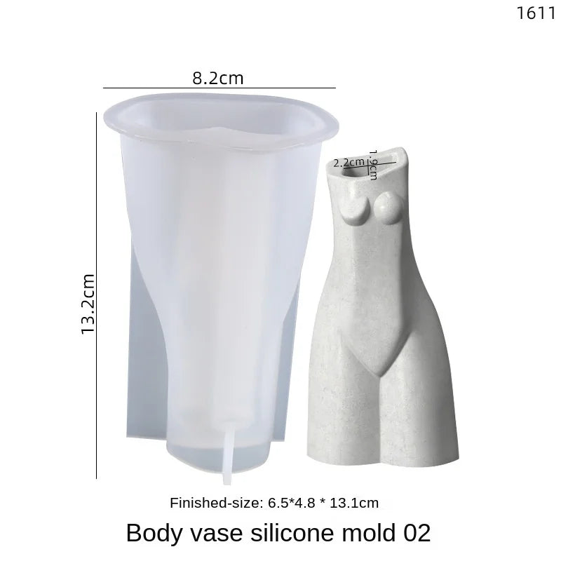 Human Body Shape Silicone Mold for Epoxy Resin