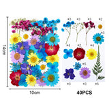 Silicone Flower Mold Fillings UV Expoxy Nail Art Pressed Flowers