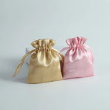 Silk Satin Drawstring Bag for Jewelry Hair Travel Watch Shoes Diamond Bead Ring